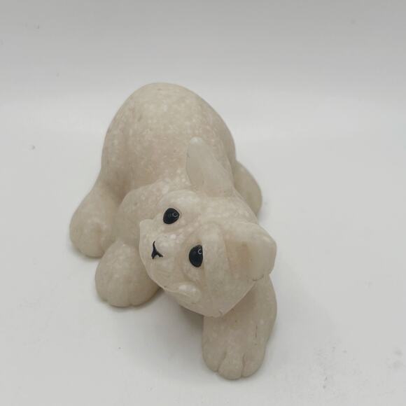 Vintage Quarry Critters Clyde and Cameron the Cats Stone Figurines Second Nature - Picture 6 of 9